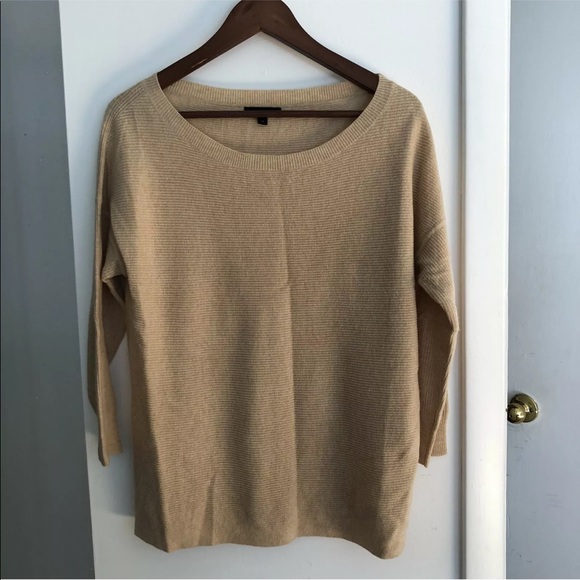 J. Crew Sweaters - J crew oatmeal ribbed sweater petite small ps